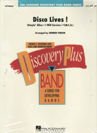Disco Lives Discovery Plus Concert Band Set Sheet Music Songbook