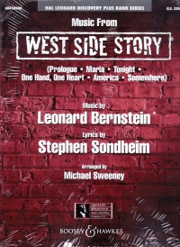 Bernstein Music From West Side Story Wind Band Sheet Music Songbook