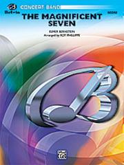 Bernstein Magnificant Seven Concert Band Parts Sheet Music Songbook