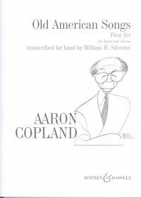 Copland Old American Songs First Set Windband F/s Sheet Music Songbook