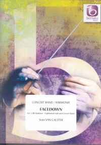 Calster Facedown Baritone/euphonium & Concert Band Sheet Music Songbook