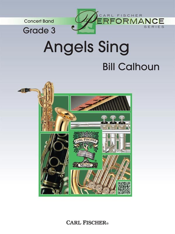 Calhoun Angels Sing Concert Band Score & Parts Sheet Music Songbook