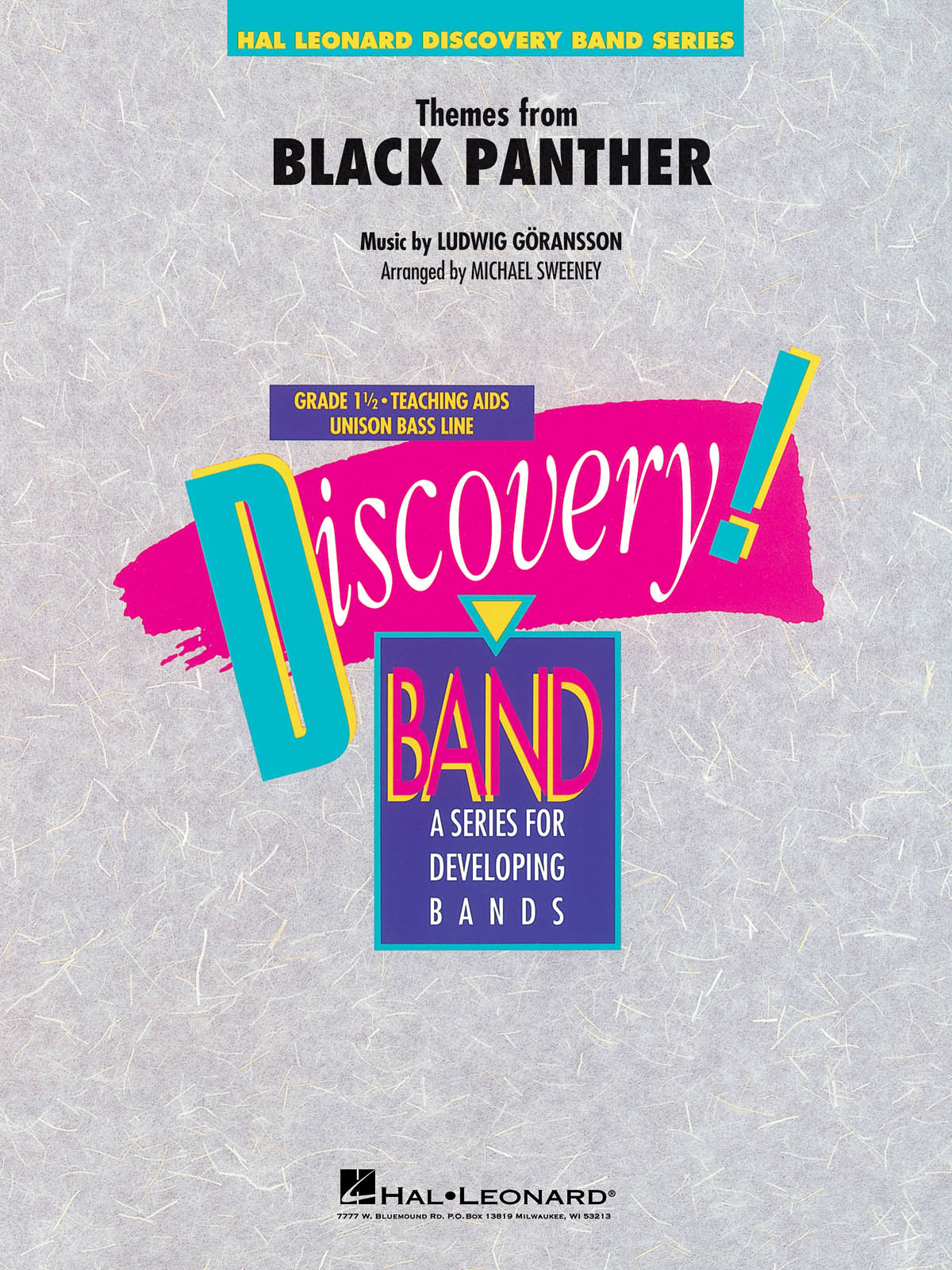 Black Panther Themes From Concert Band Sc/pts Sheet Music Songbook