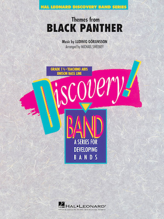 Black Panther Themes From Concert Band Score Sheet Music Songbook