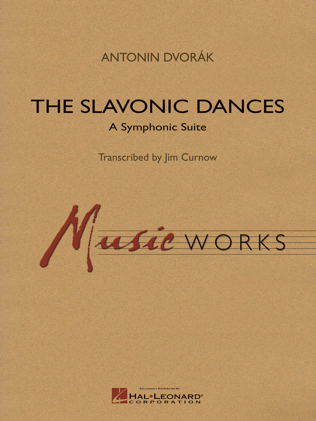 Dvorak Slavonic Dances Curnow Concert Band Sc/pts Sheet Music Songbook