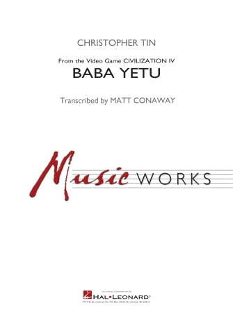Baba Yetu (civilization Iv) Concert Band Set Sheet Music Songbook