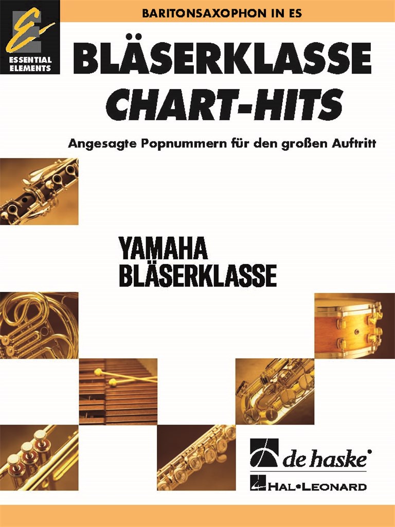 Blaserklasse Chart-hits Baritonsaxophon In Es Sheet Music Songbook
