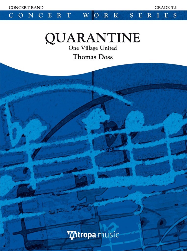 Doss Quarantine Concert Band Score & Parts Sheet Music Songbook