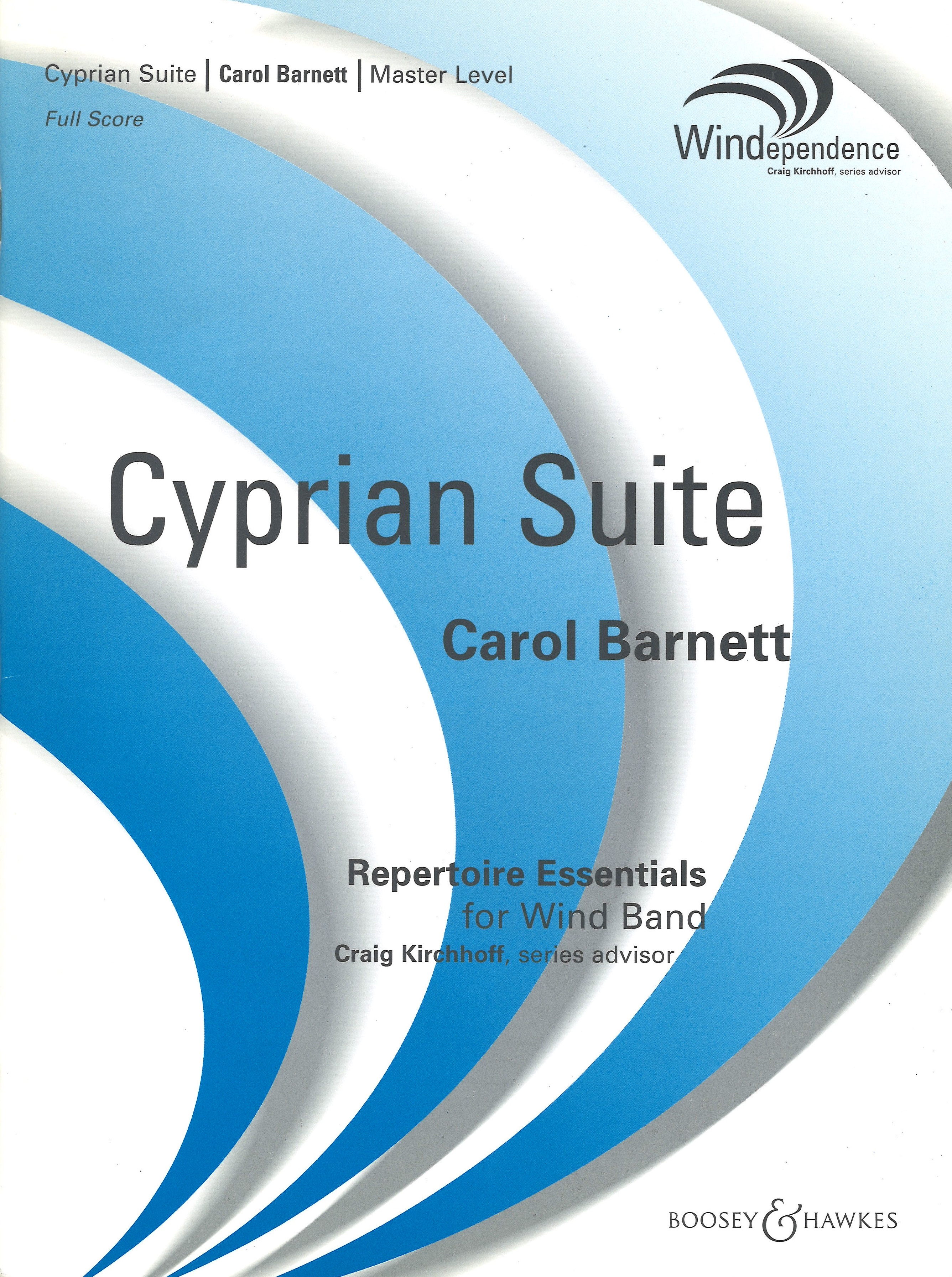 Barnett Cyprian Suite Wind Band Score Sheet Music Songbook