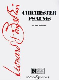 Bernstein Chichester Psalms Full Score Sheet Music Songbook