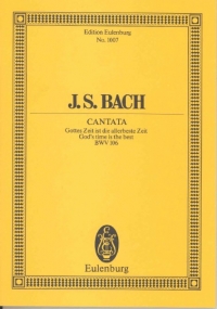 Bach Cantata Bwv 106 Gottes Zeit Mini Score Sheet Music Songbook