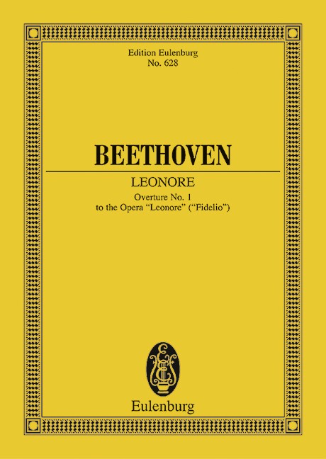 Beethoven Leonore Overture 1 Op138 Mini Score Sheet Music Songbook