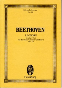 Beethoven Leonore Overture 3 Op72a Mini Score Sheet Music Songbook