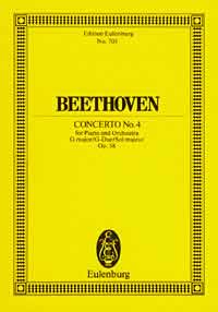 Beethoven Piano Concerto No 4 G Op58 Mini Score Sheet Music Songbook