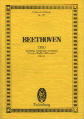 Beethoven Piano Trio Op1 No 2 G Mini Score Sheet Music Songbook