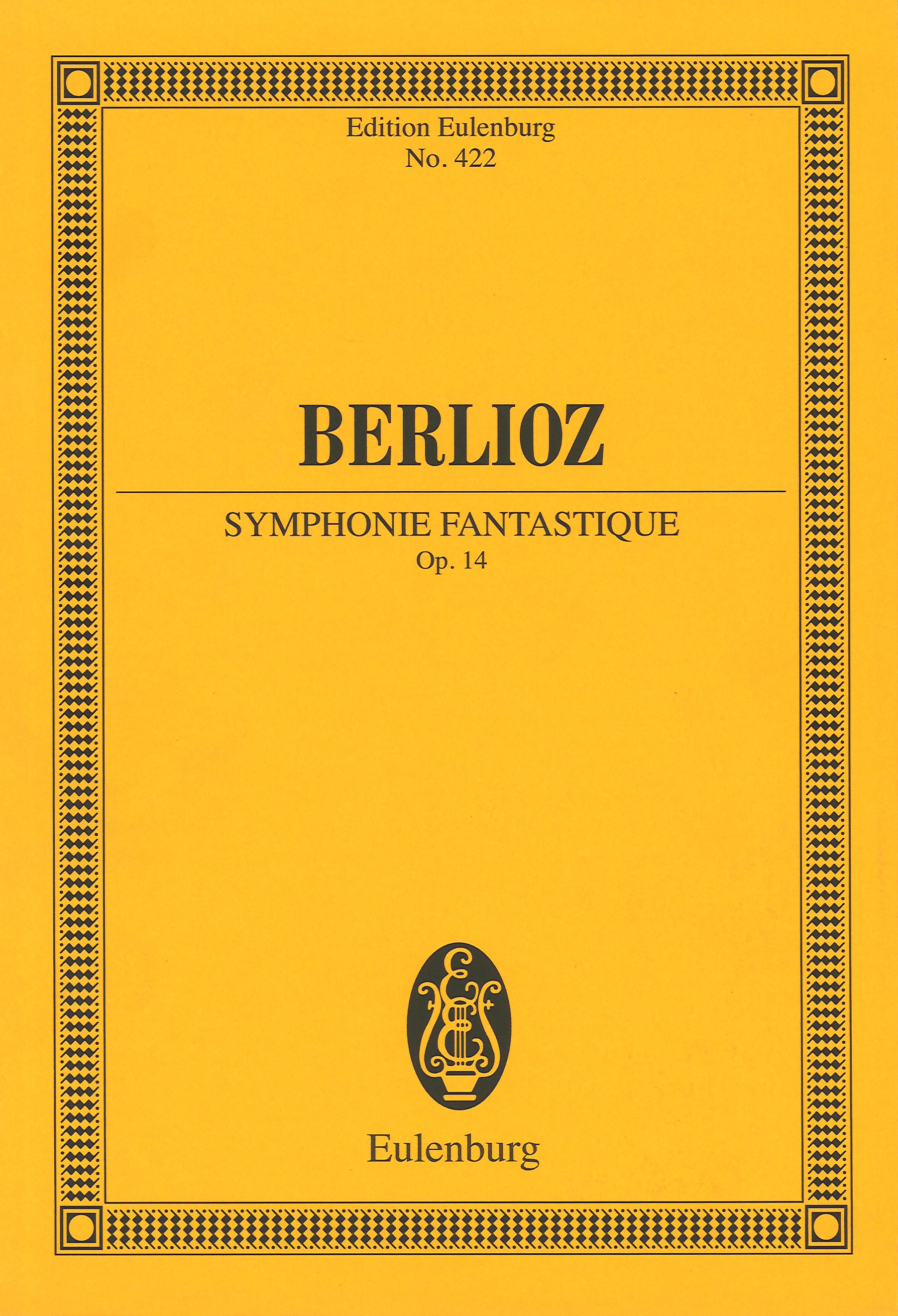 Berlioz Symphonie Fantastique Op14 Mini Score Sheet Music Songbook
