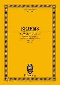 Brahms Piano Concerto No 1 Op15 Dmin Min Score Sheet Music Songbook