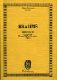 Brahms Serenade Op 11 D Major Mini Score Sheet Music Songbook