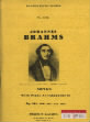 Brahms Songs Op 105,106,107,121,103 (mini Score) Sheet Music Songbook