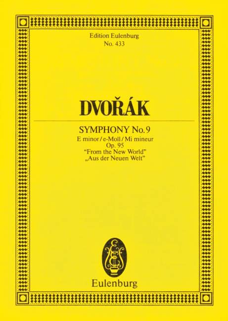 Dvorak Symphony No 9 Op95 Emin Study Score Sheet Music Songbook