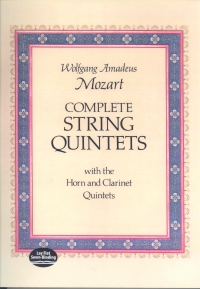 Mozart Complete String Quintets Mini Score Sheet Music Songbook