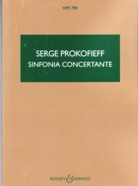Prokofiev Sinfonia Concertante Op 125 Study Score Sheet Music Songbook