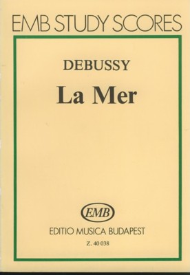 Debussy La Mer (mini Score) Sheet Music Songbook