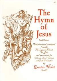 Holst Hymn Of Jesus Study Score Sheet Music Songbook