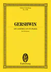 Gershwin An American In Paris Mini Score Sheet Music Songbook