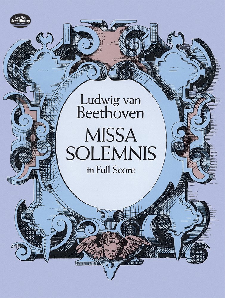 Beethoven Missa Solemnis Op123 D Full Score Sheet Music Songbook