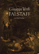 Verdi Falstaff  Full Score Sheet Music Songbook