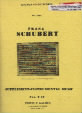 Schubert Instrumental Music Supplement 6-13 Min Sc Sheet Music Songbook