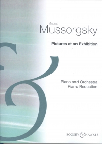 Mussorgsky Pictures At An Exhibition Score Sheet Music Songbook