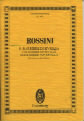 Rossini Barber Of Seville Overture Mini Score Sheet Music Songbook