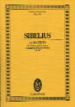Sibelius Concerto For Violin Dmin Op47 Study Score Sheet Music Songbook