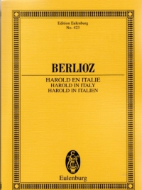 Berlioz Harold In Italy Mini Score Sheet Music Songbook