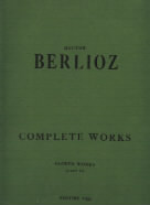 Berlioz Te Deum Op 22 (full Score) Cpl Wks 8 Sheet Music Songbook