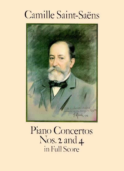 Saint-saens Piano Concerto 2 & 4 Full Score Sheet Music Songbook