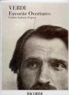 Verdi Favourite Overtures Full Score Sheet Music Songbook