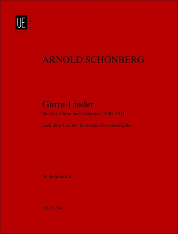 Schoenberg Gurre-lieder Pocket Score Sheet Music Songbook