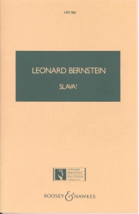 Bernstein Slava! Pocket Score Sheet Music Songbook