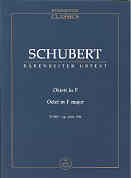 Schubert Octet Fmaj D803 Study Score Sheet Music Songbook