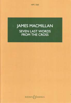Macmillan Seven Last Words From The Cross Min Scor Sheet Music Songbook