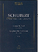Schubert Symphony No 7 (unfinished) Study Score Sheet Music Songbook