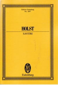 Holst Savitri Op25 Pocket Score Sheet Music Songbook