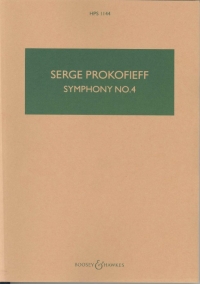 Prokofiev Symphony No 4 Op112 Study Score Hps114 Sheet Music Songbook
