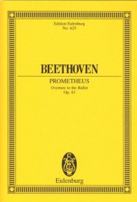 Beethoven Prometheus Overture Op43 Mini Score Sheet Music Songbook