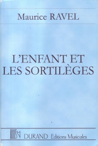Ravel Lenfant Et Les Sortileges Study Score Sheet Music Songbook