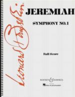 Bernstein Jeremiah (symphony No 1) Full Score Sheet Music Songbook