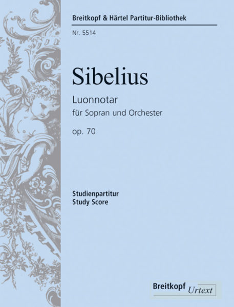 Sibelius Luonnortar Op70 Pocket Score Sheet Music Songbook